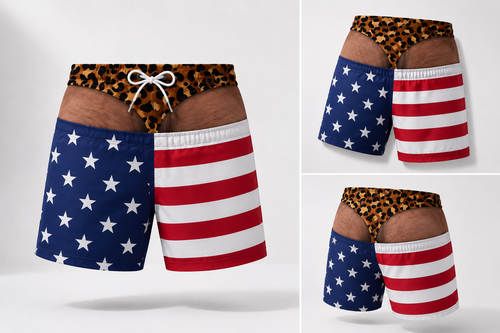 America Trunks (Dark tone)
