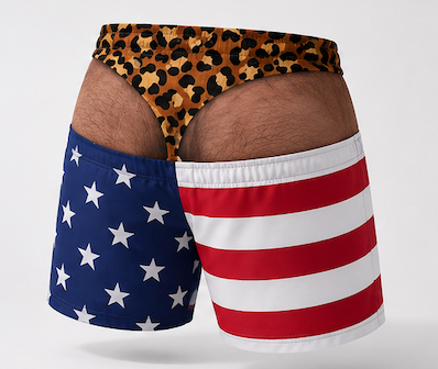 America Trunks (Dark tone)