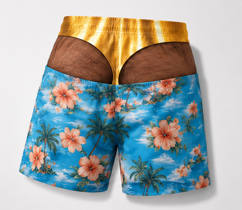 Tropical Trunks (Dark Tone)