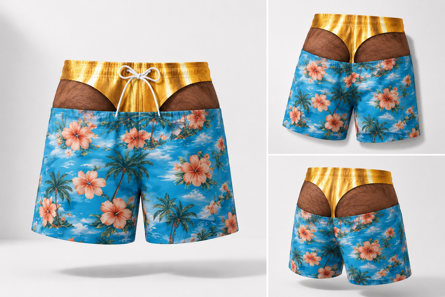 Tropical Trunks (Dark Tone)